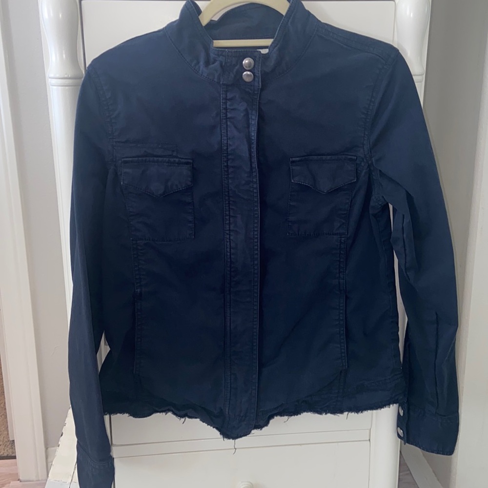 Hinge Nordstrom Utility Jacket - Absolutely Perfect Condition - Sz XS Navy